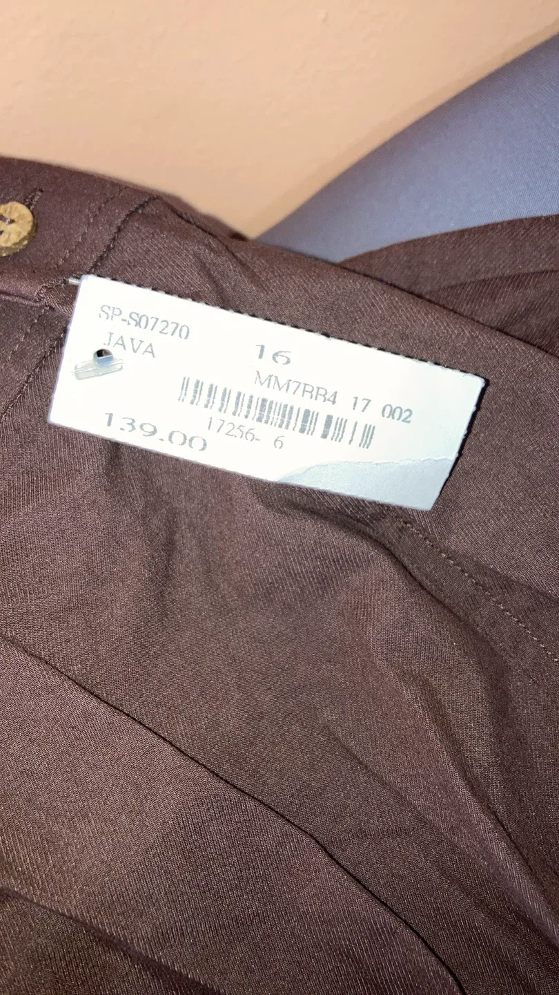 Shepherds Spanner Brown Dress Size 16 image indicator(2)