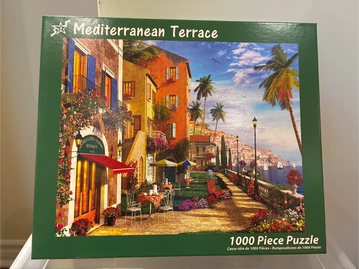 Mediterranean Terrace 1000 Piece Puzzle thumbnail