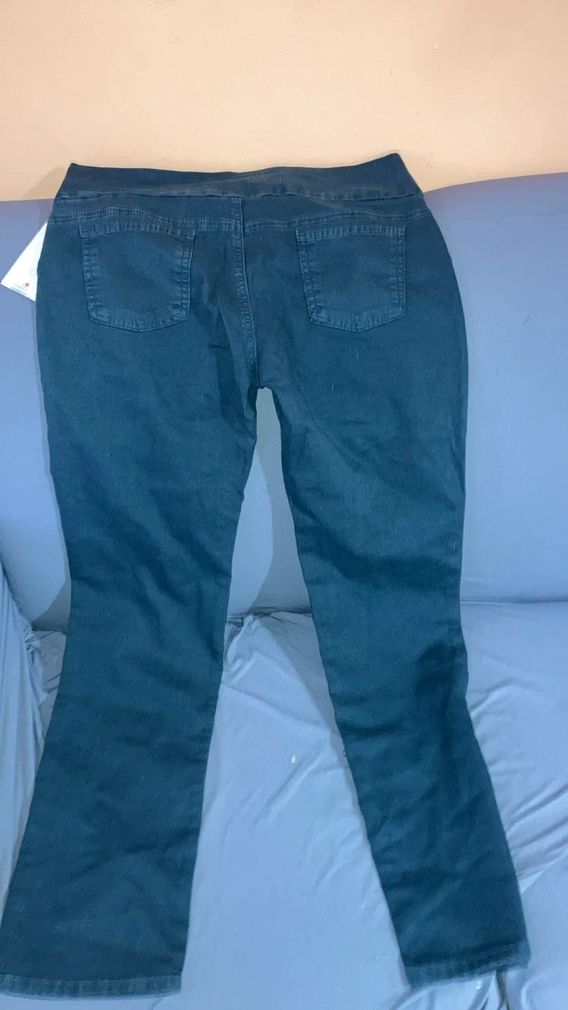 Margaret Jeans - Size 16 - Spruce Green - New with Tags image indicator(6)