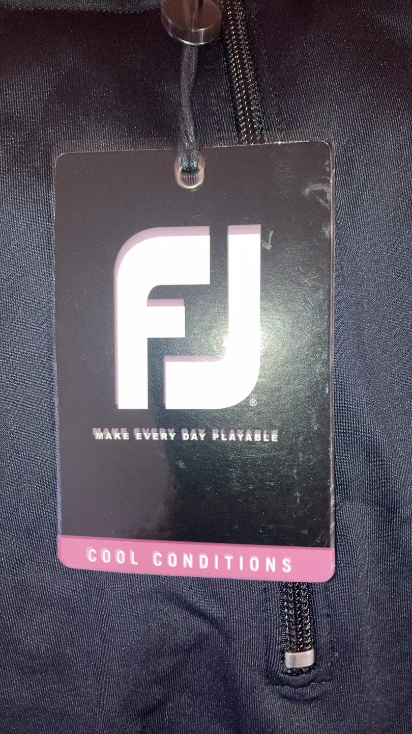 FootJoy Performance Half-Zip Pullover Vest - Black, Large image indicator(3)