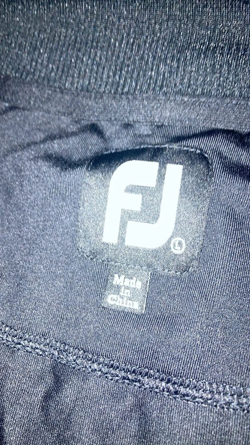 FootJoy Performance Half-Zip Pullover Vest - Black, Large image indicator(4)