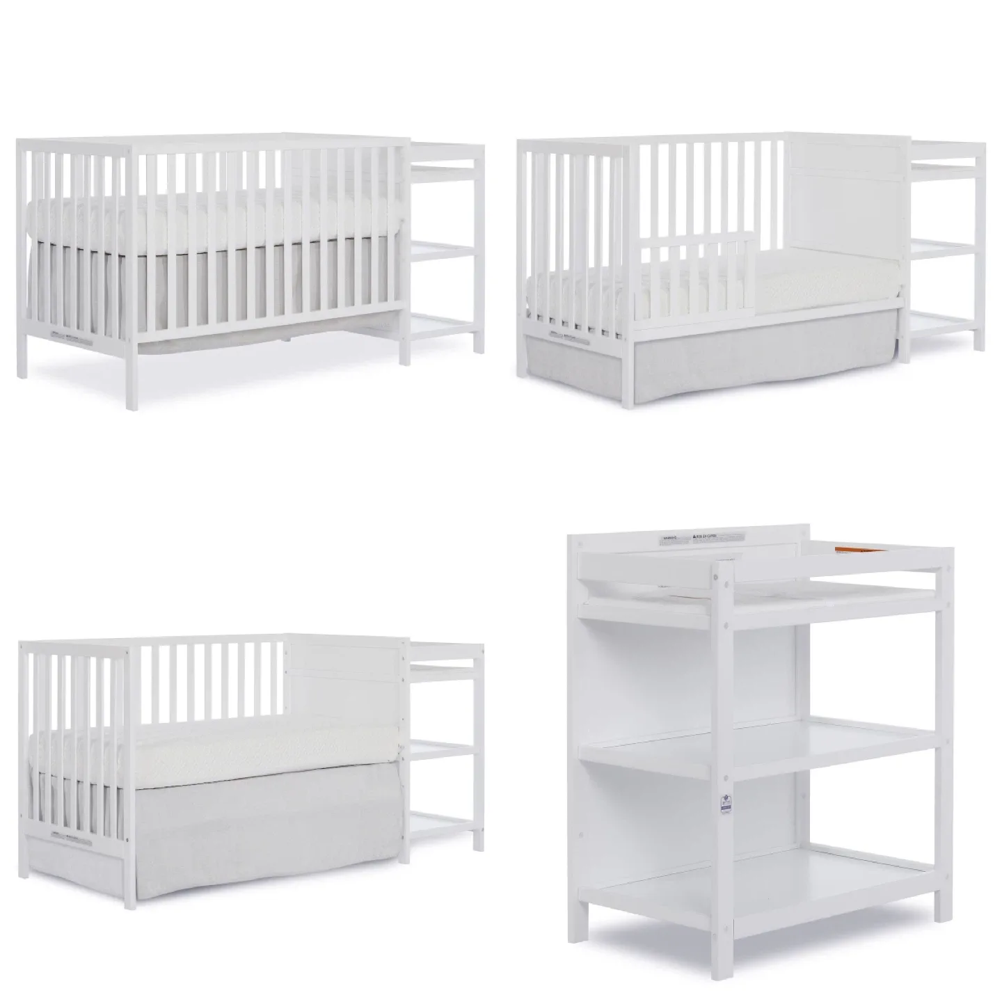 Baby Crib and Changing Table Combo image indicator(8)