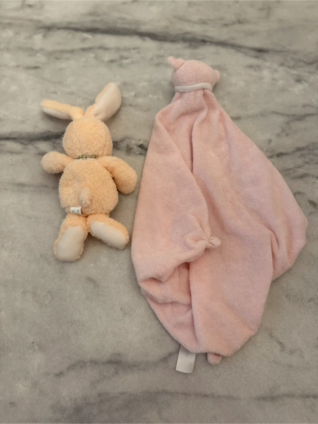 Pink Bunny Plush Toy & Lovey Set image indicator(2)