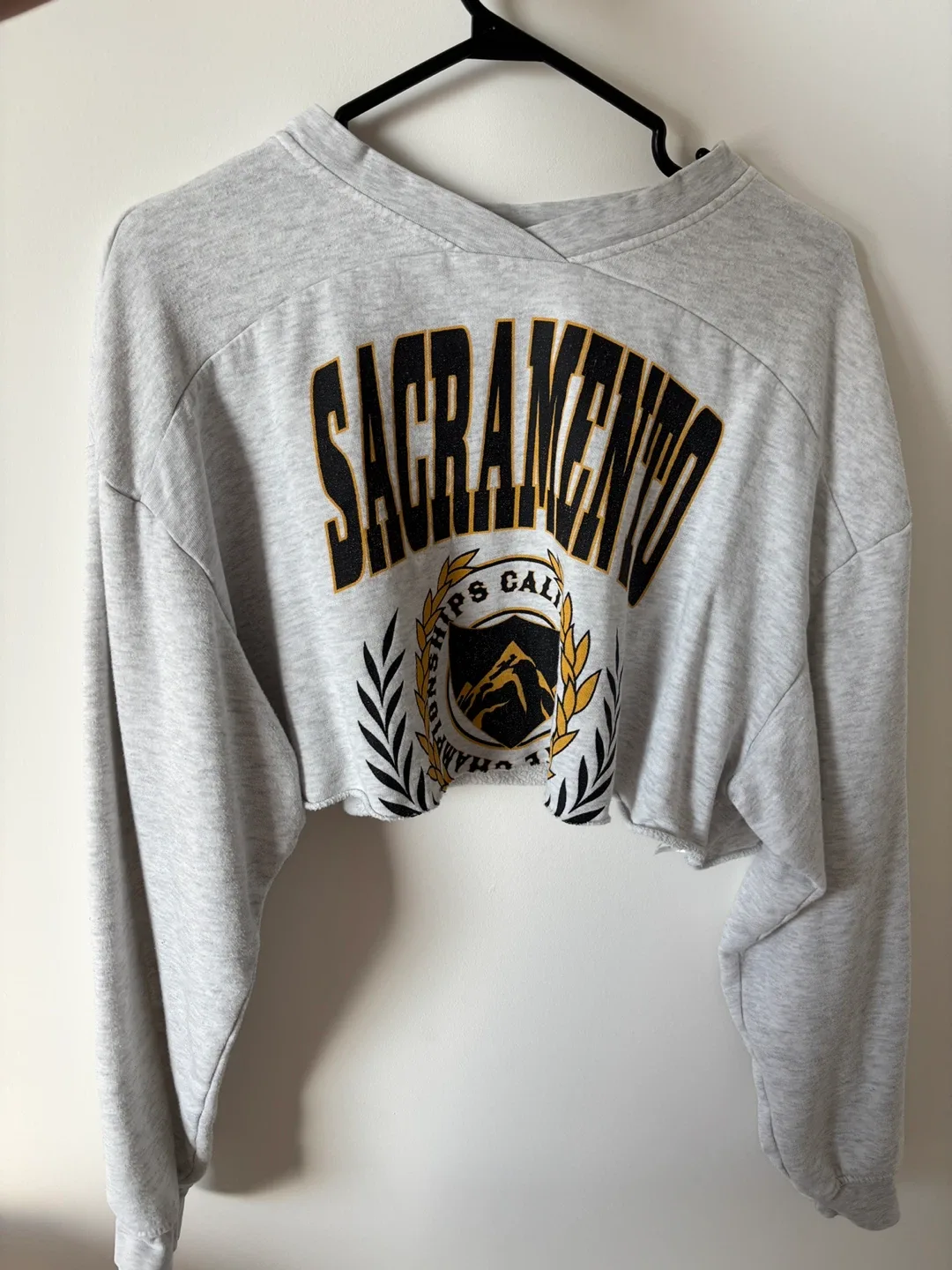 H&M Cropped Sweatshirt thumbnail