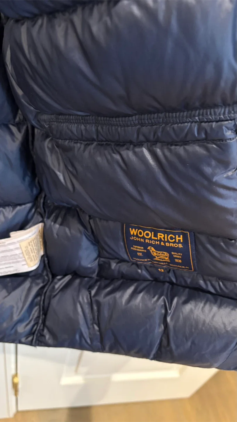 Woolrich John Rich & Bros. Down Puffer Jacket - Size 12 image indicator(2)