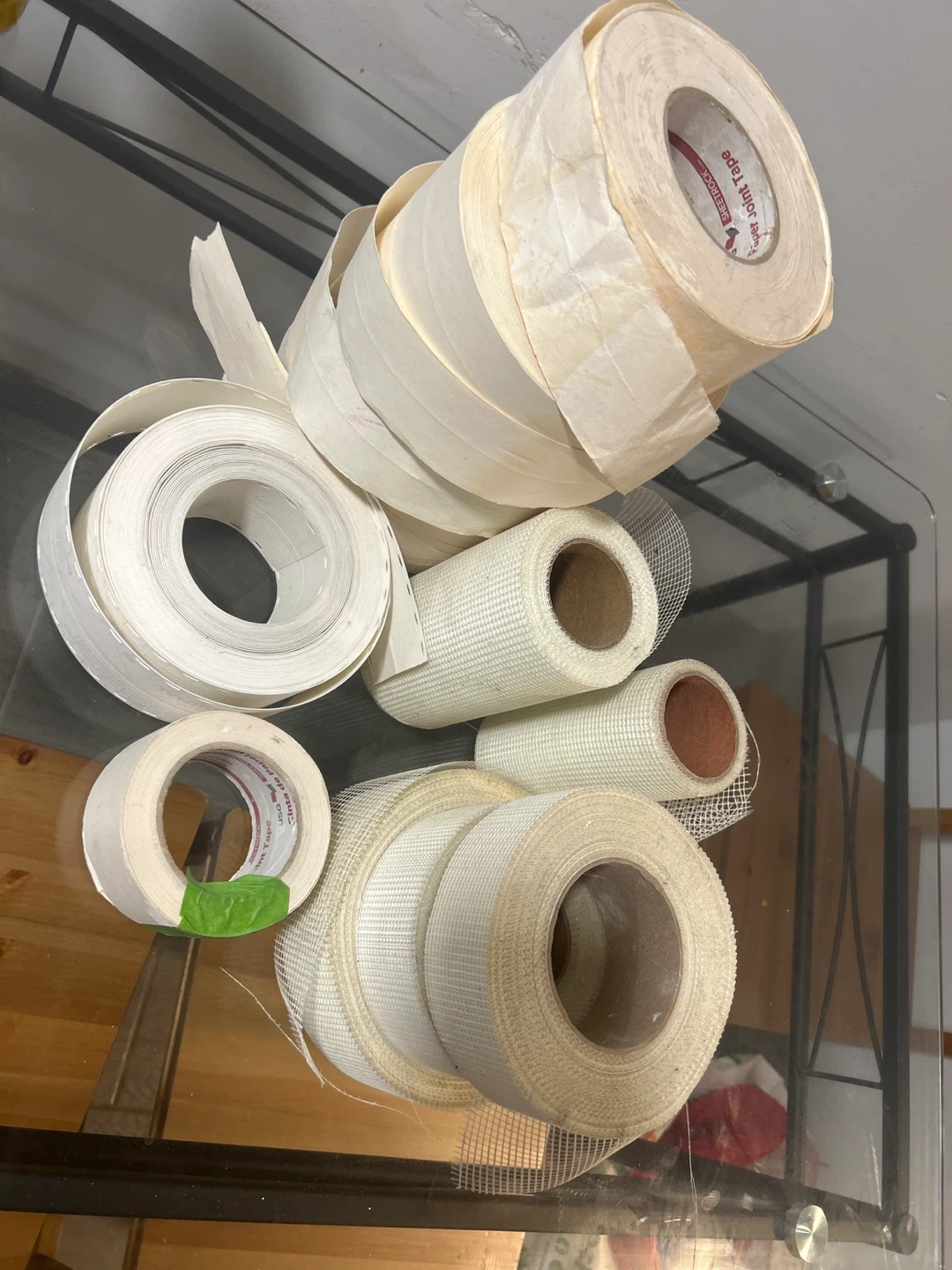 painting materials and tools