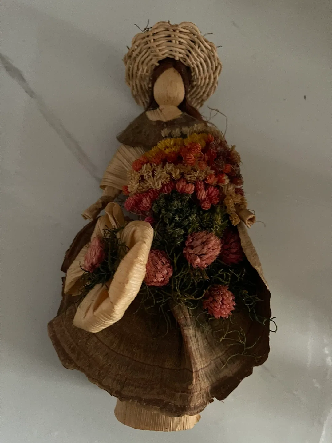 Corn Husk Doll with Flowers image indicator(5)