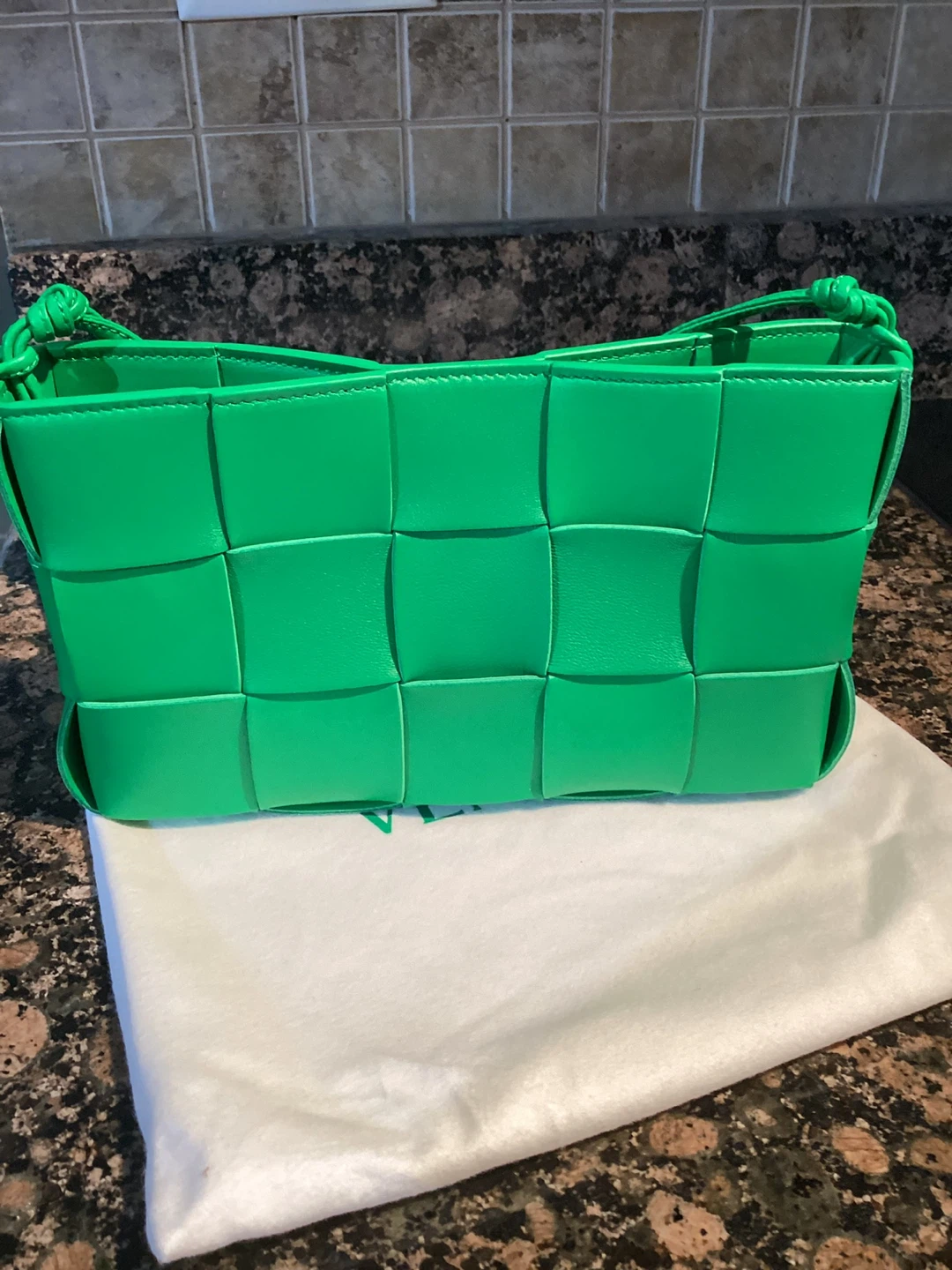 Bottega Veneta Padded Cassette Bag, Green - photo 2