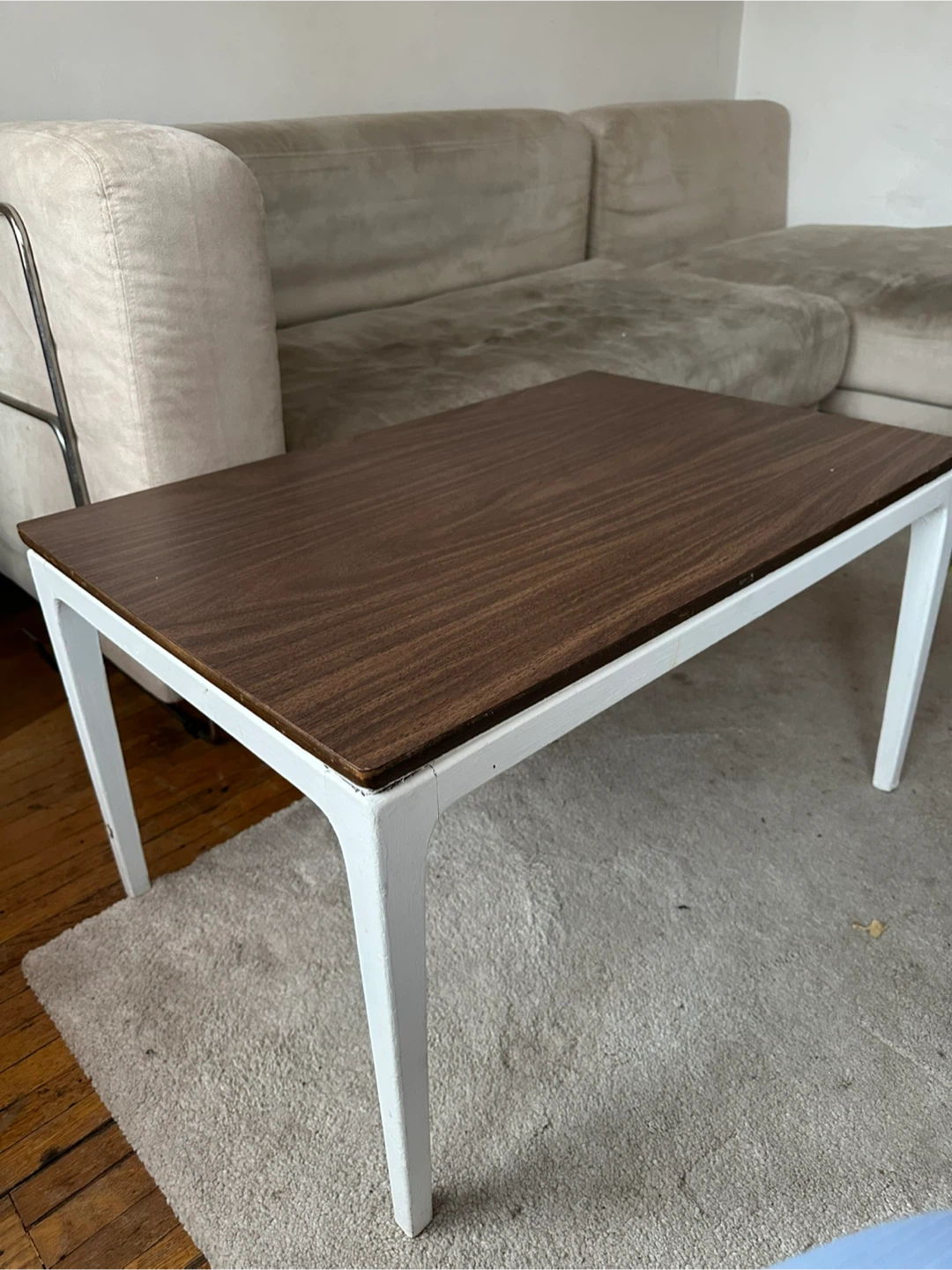 Brown & White Coffee Table