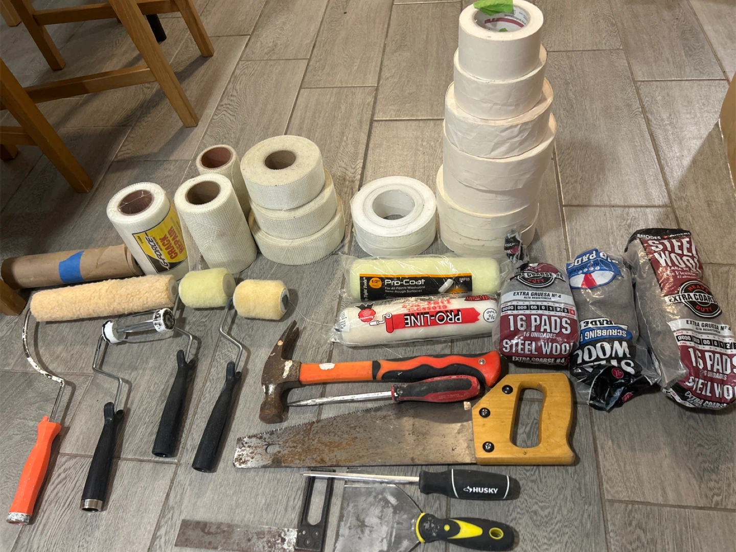 painting materials and tools - photo 3