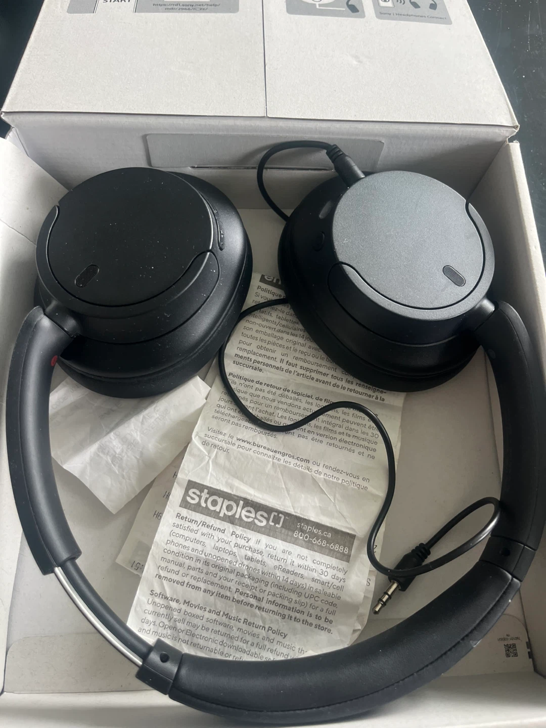 Sony Headphones - Black