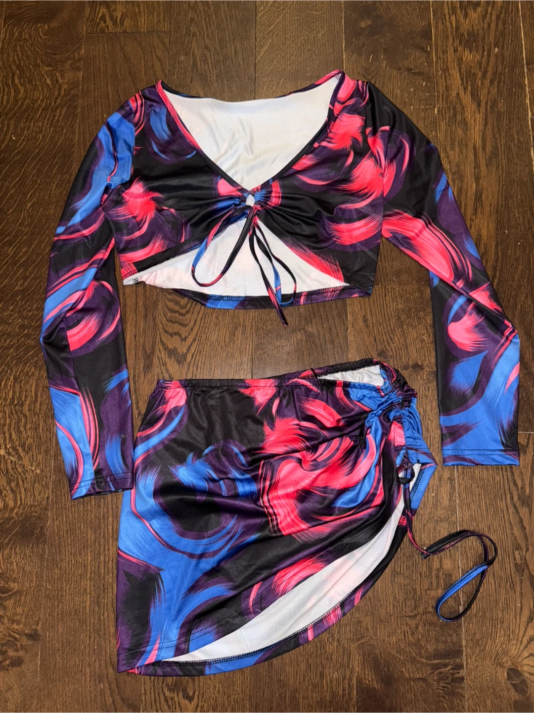 Patterned Two-Piece Set
