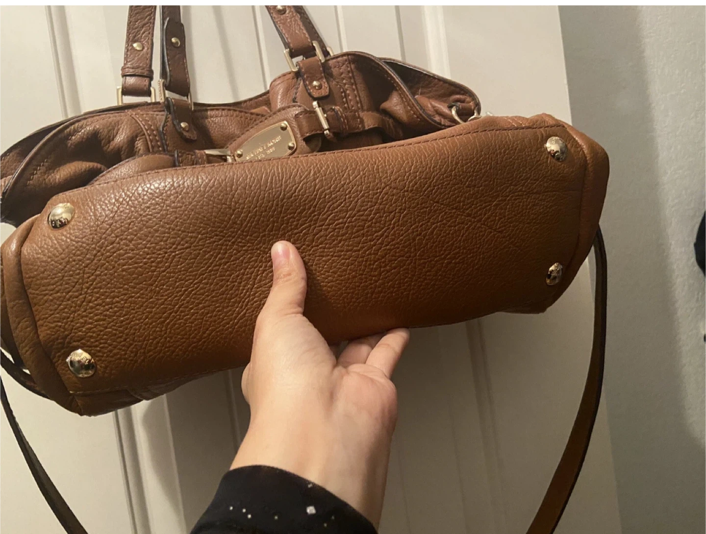 🥕Michael Kors Brown Leather Tote Bag - photo 4