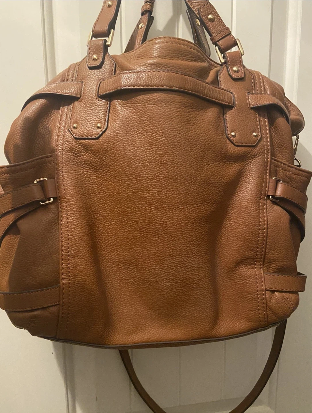 🥕Michael Kors Brown Leather Tote Bag - photo 3