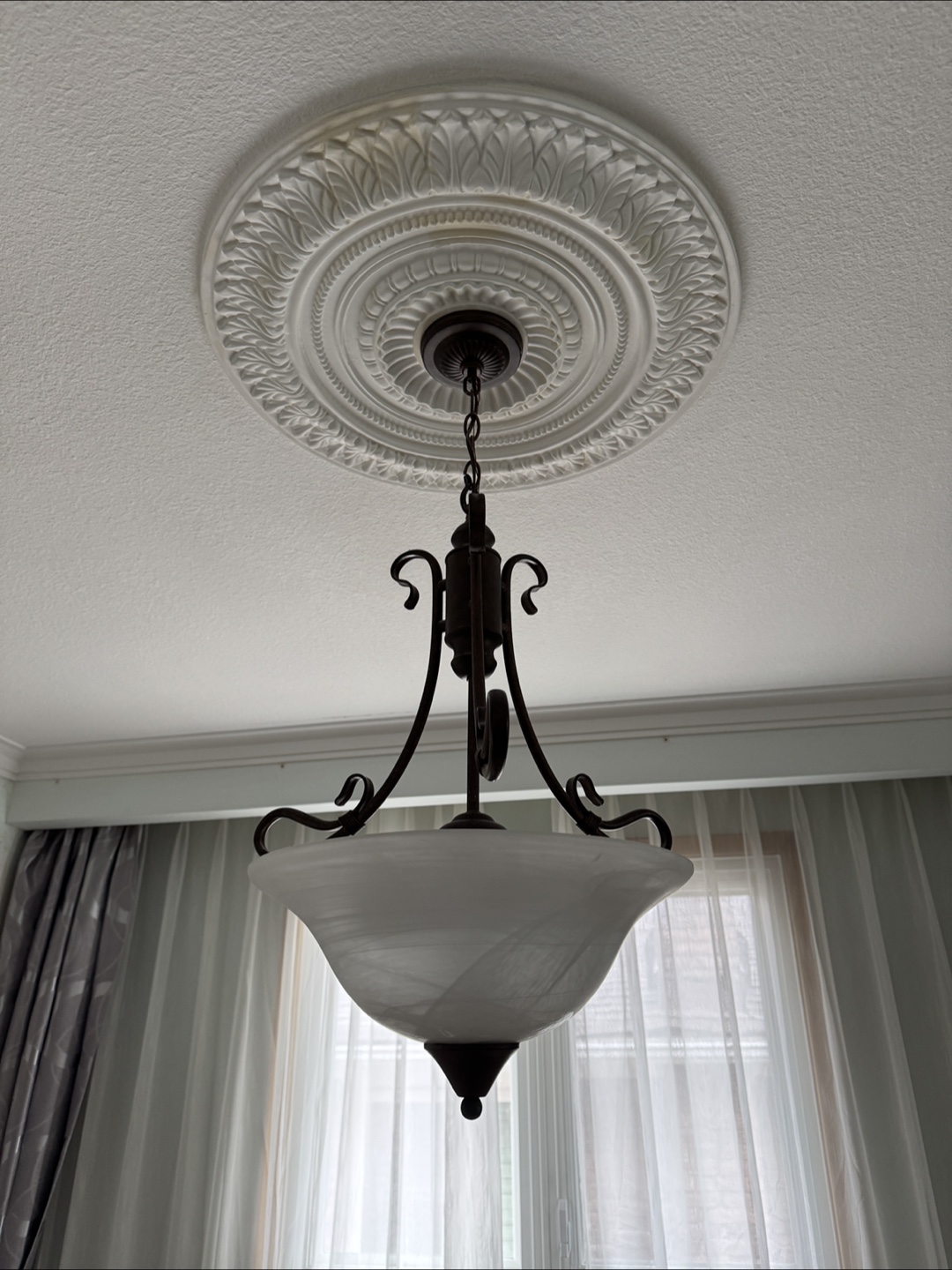 Iron ceiling hanging lights - photo 2