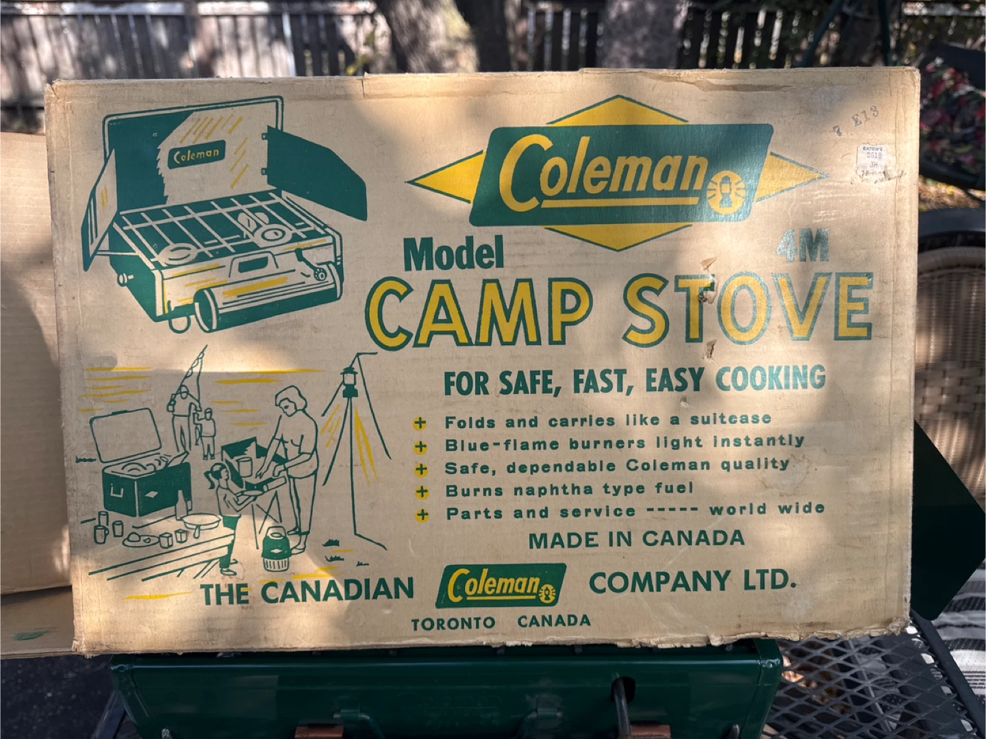 Coleman 4M Camp Stove - Vintage - photo 2