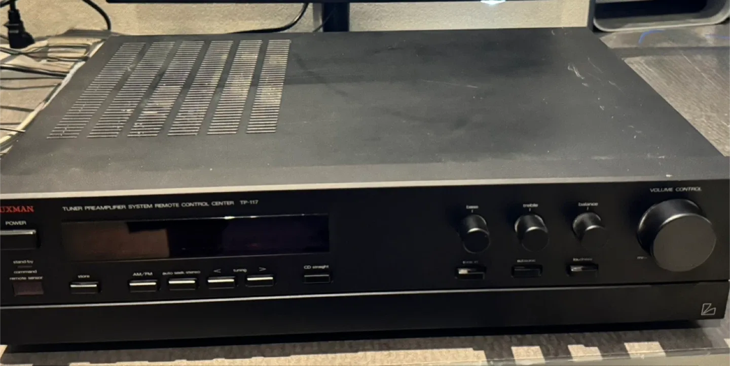 Luxman TP-117 Tuner Preamp Remote Control image indicator(2)