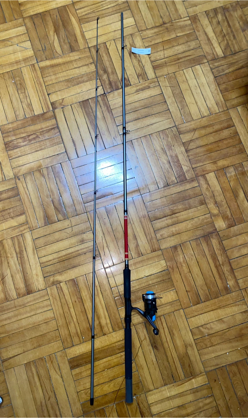 B'n'M West Point Crappie Rod & Reel Combo 10ft