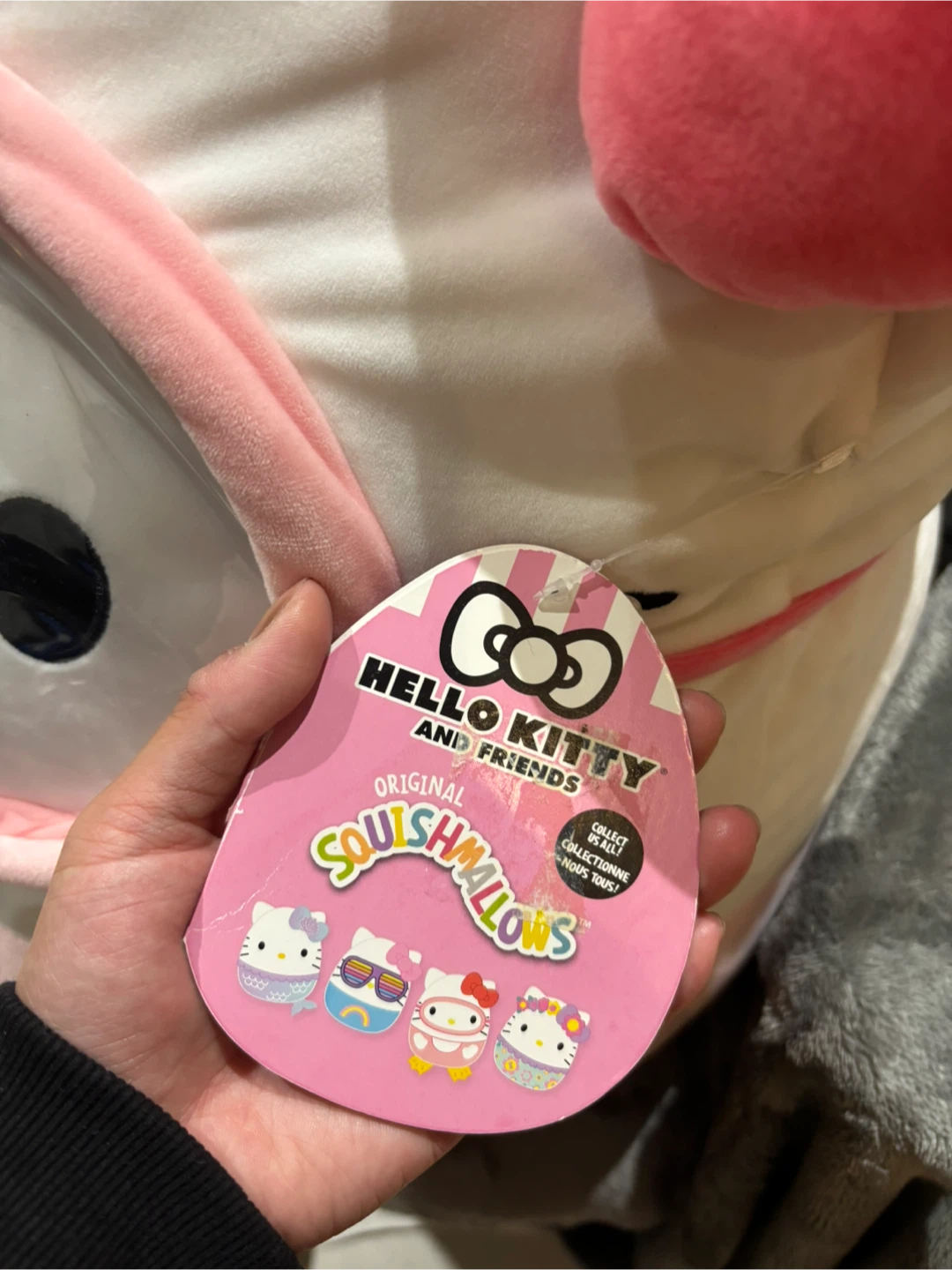 Hello Kitty Squishmallows Plush (Pink Scuba) - photo 3