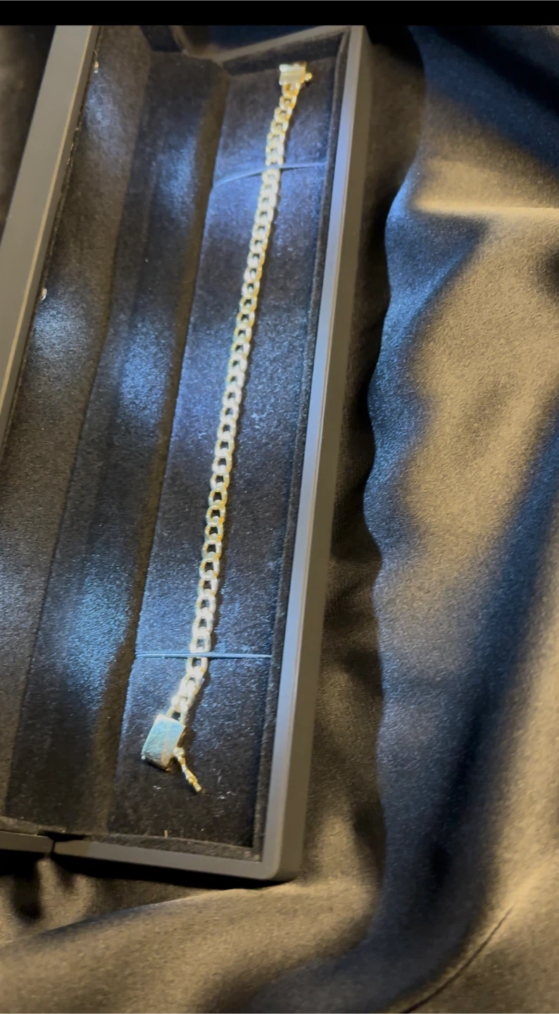 💎 Authentic 18K Gold Cuban Bracelet - photo 5