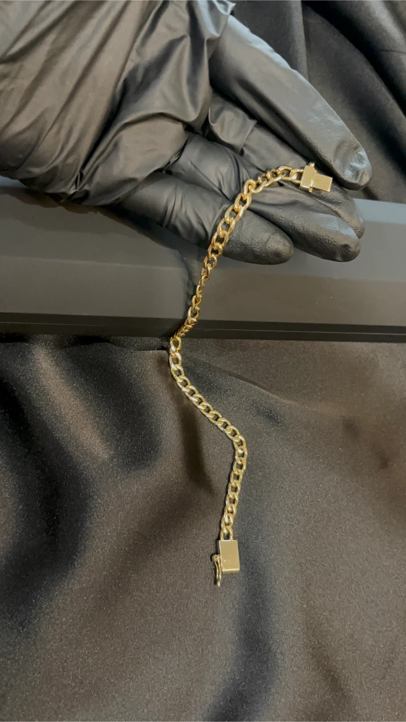 💎 Authentic 18K Gold Cuban Bracelet - photo 2