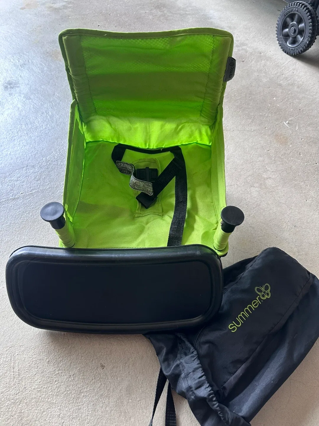 Summer Infant Pop 'N Sit Portable Booster - Green image indicator(2)