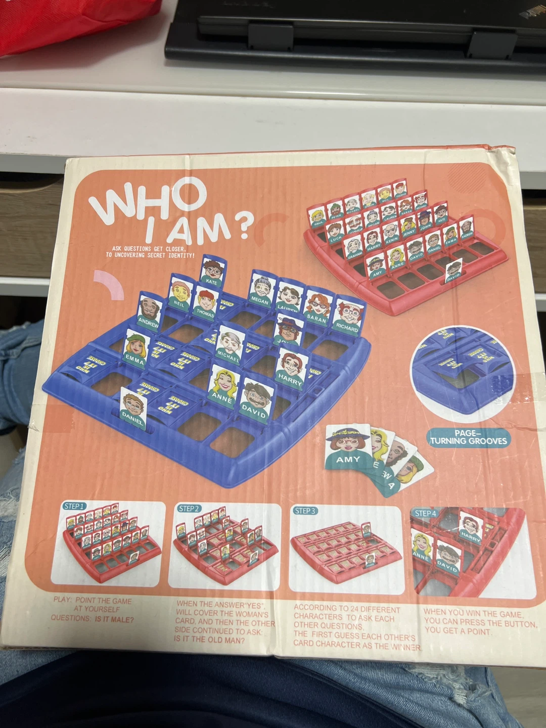 Who Am I? Board Game