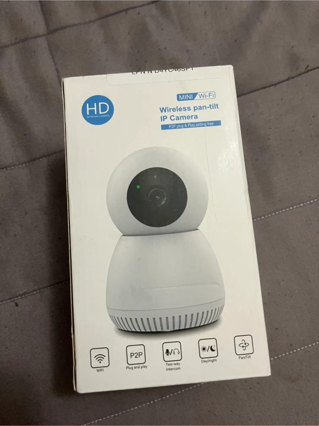 Mini Wi-Fi Wireless Pan/Tilt IP Camera