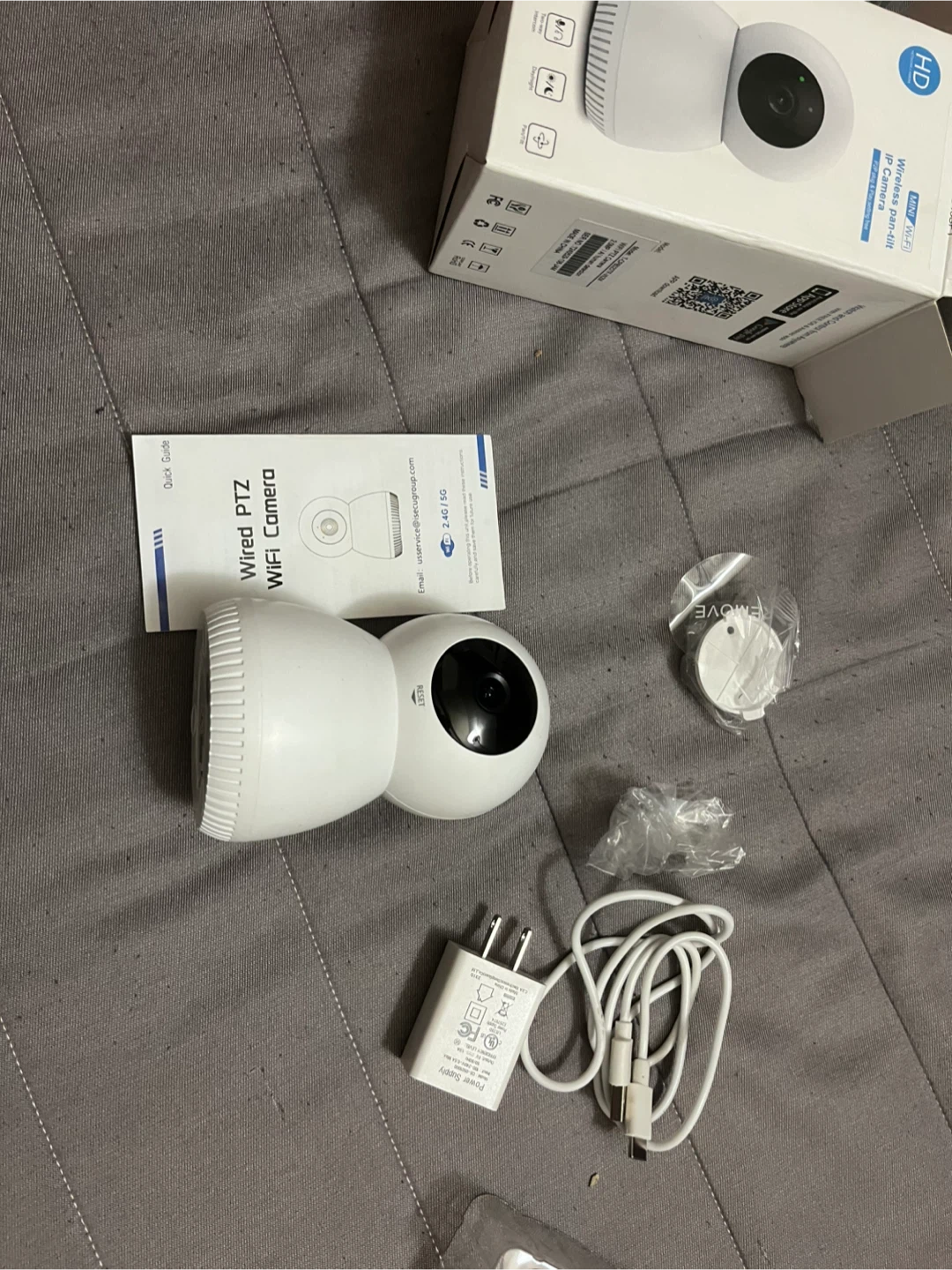 Mini Wi-Fi Wireless Pan/Tilt IP Camera - photo 2