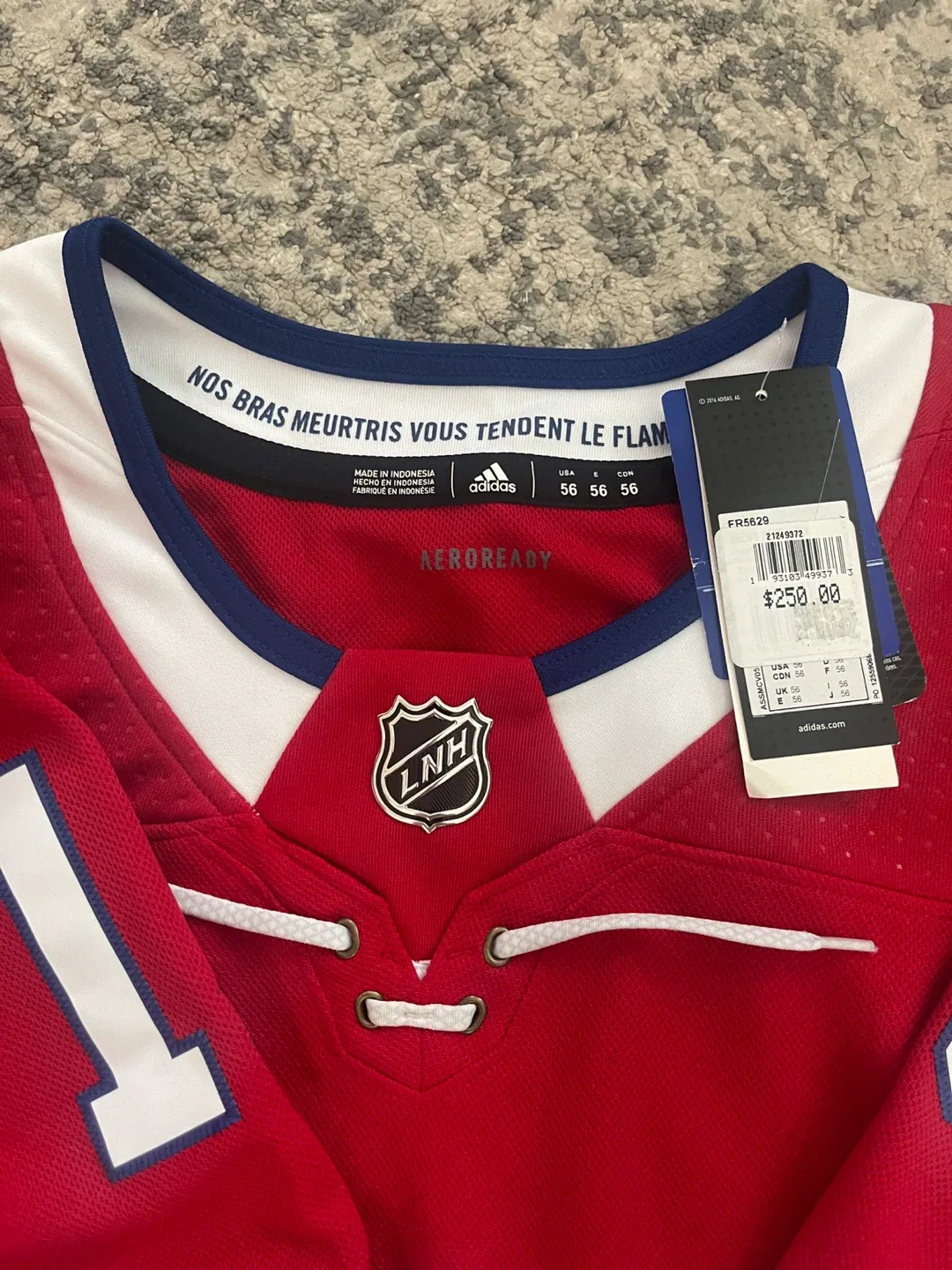 Adidas Montreal Canadiens Domi 13 Jersey Size 56 image indicator(2)