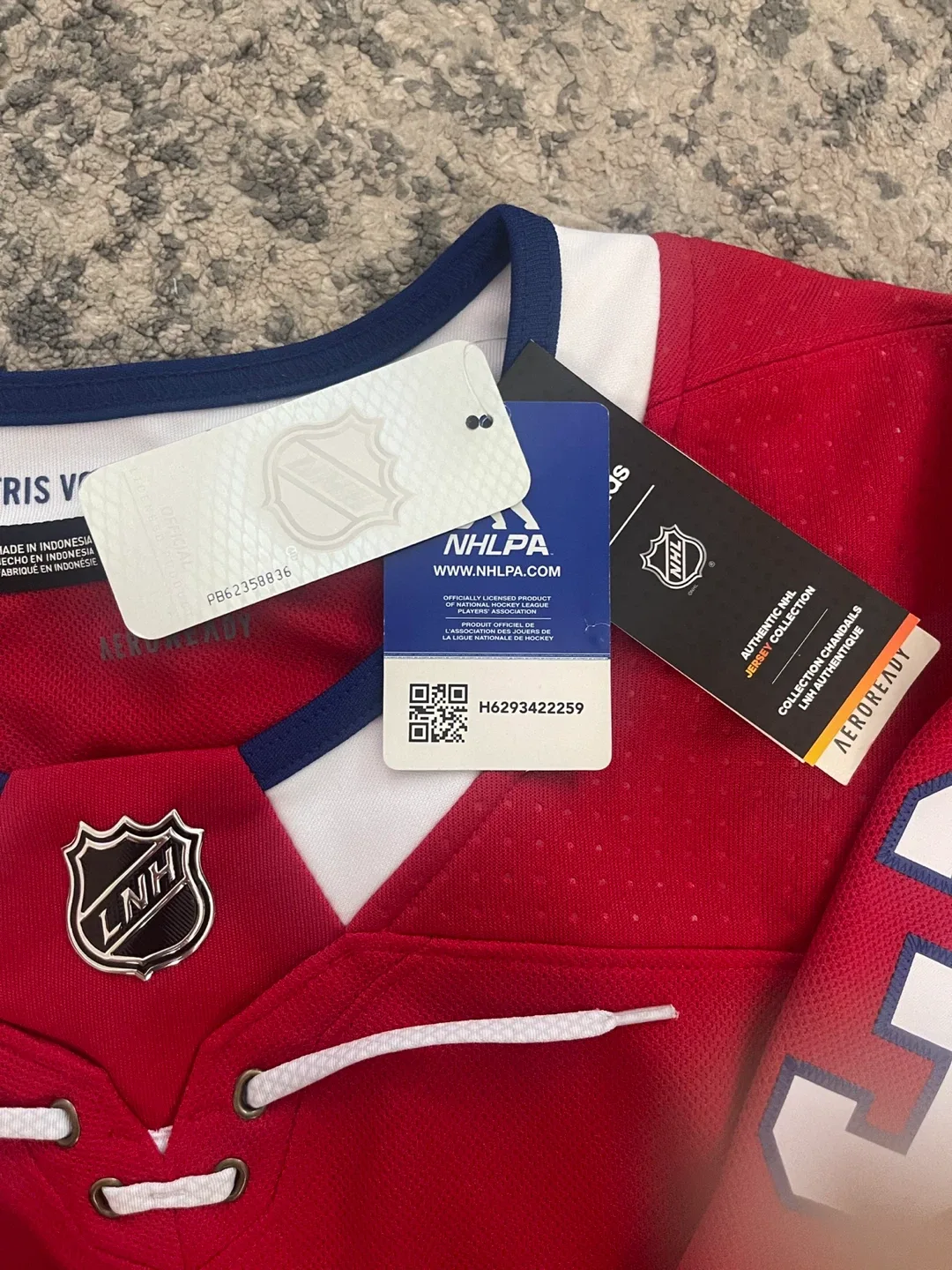 Adidas Montreal Canadiens Domi 13 Jersey Size 56 image indicator(3)