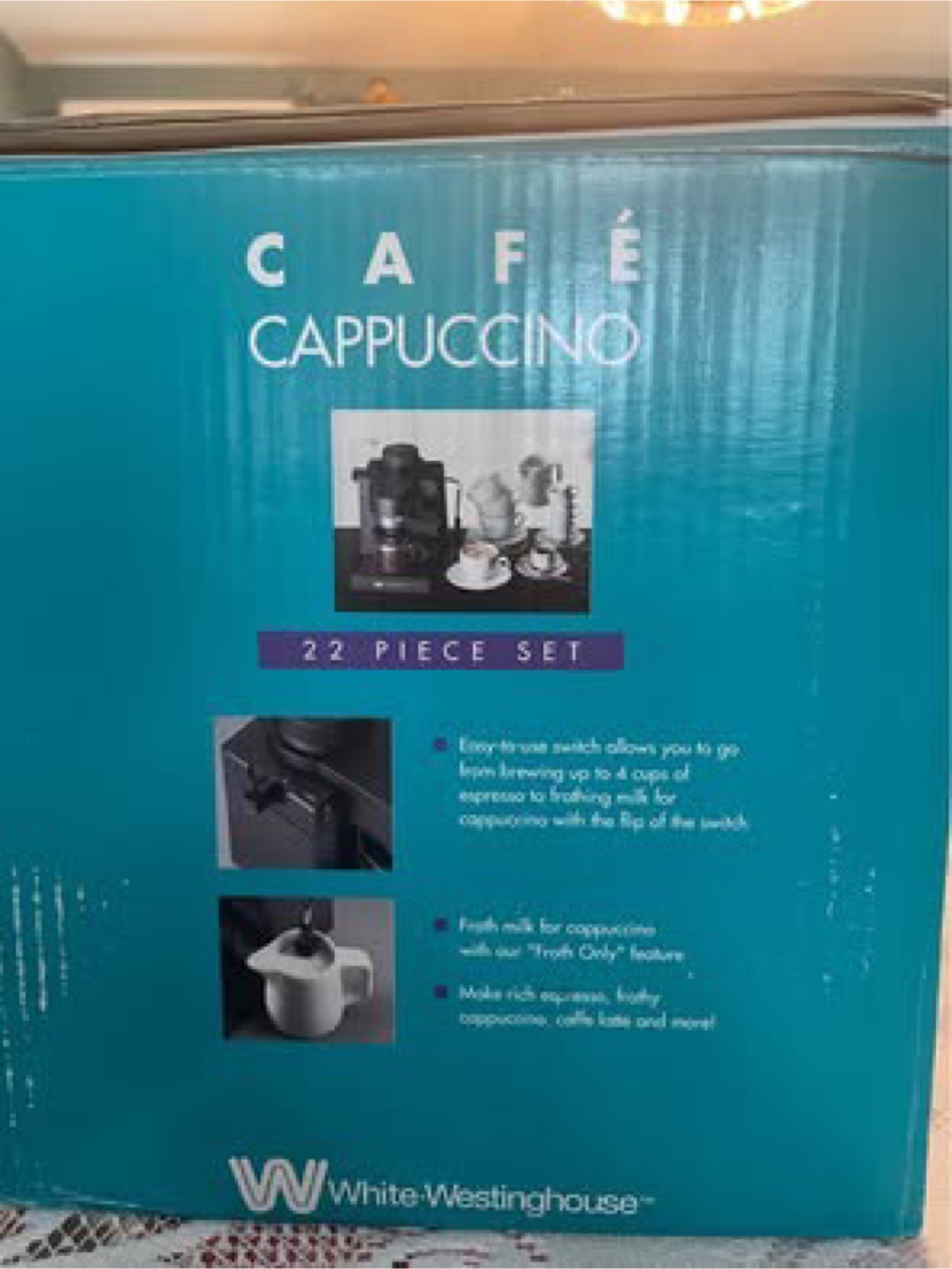 White-Westinghouse Café Cappuccino 22 Piece Set - photo 2