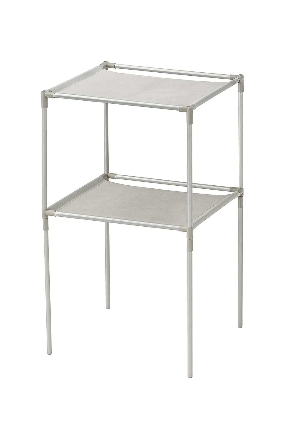 Grey 2-Tier Storage Rack thumbnail