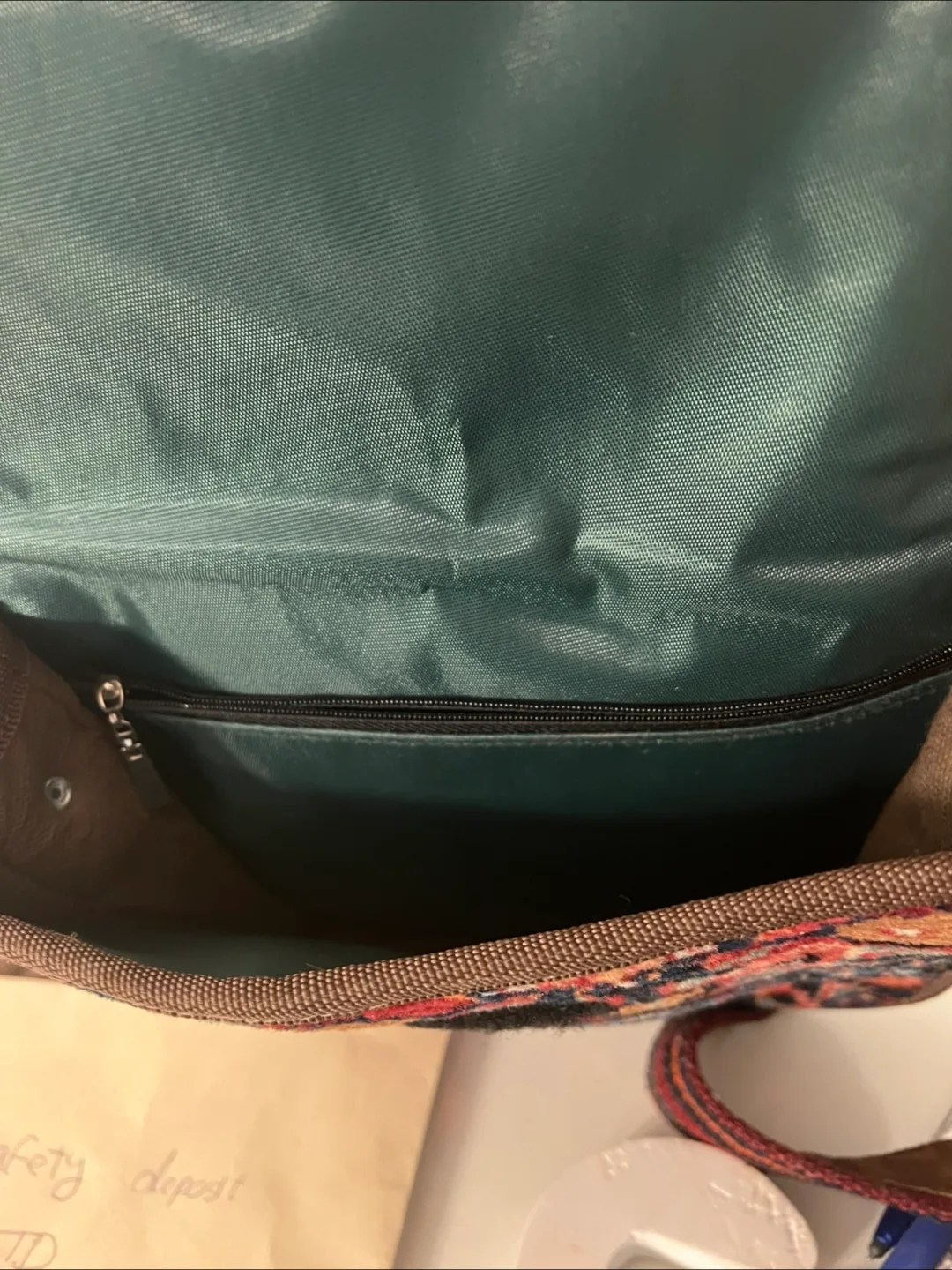 hand made Carpet purse from Iran image indicator(6)