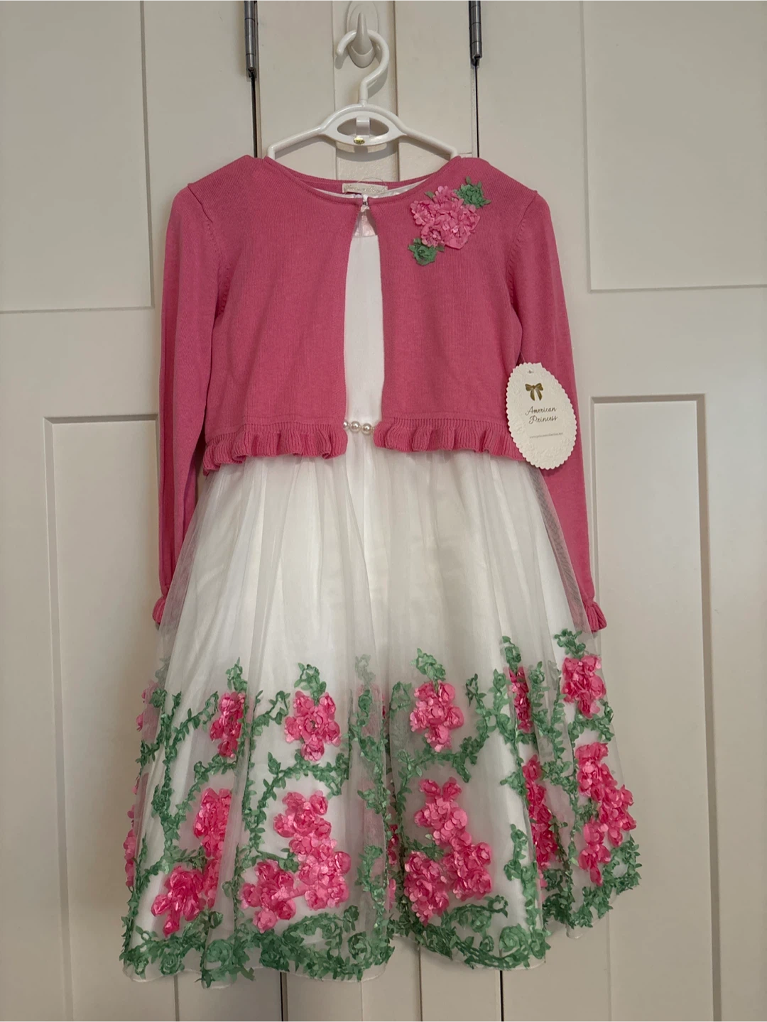 American Princess Dress with Cardigan
