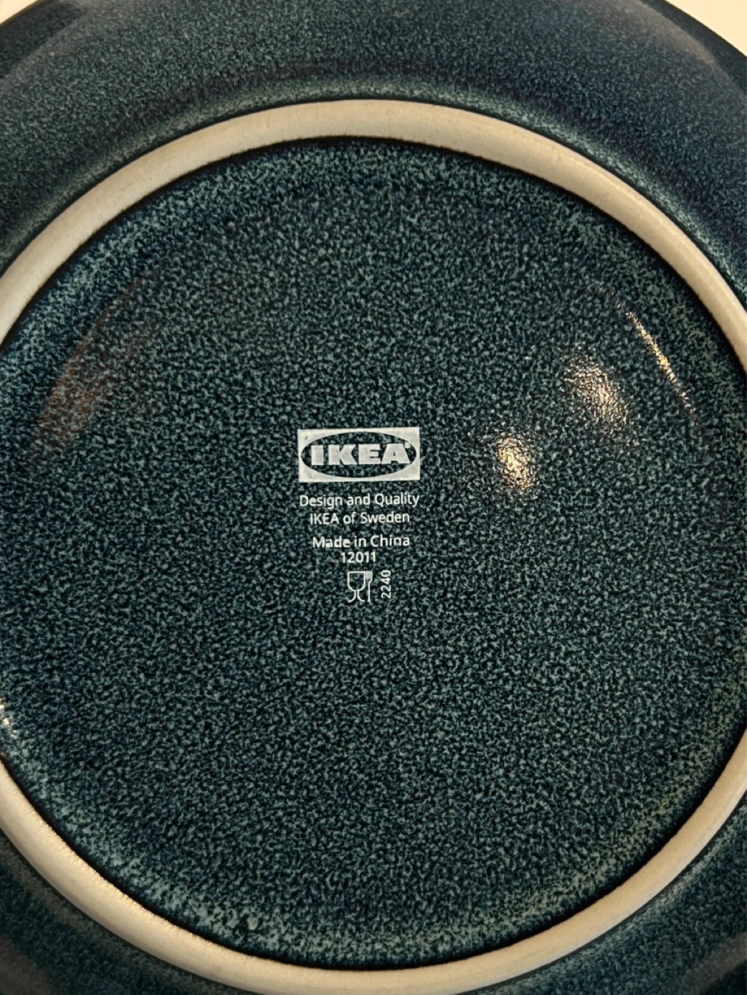 IKEA GLADELIG Blue Dinnerware Set – 11 pcs - photo 3
