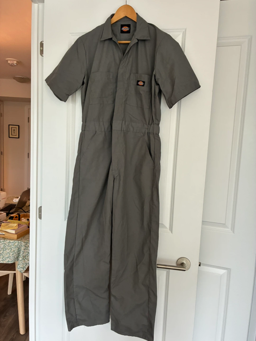 Dickies Grey Short Sleeve Coverall