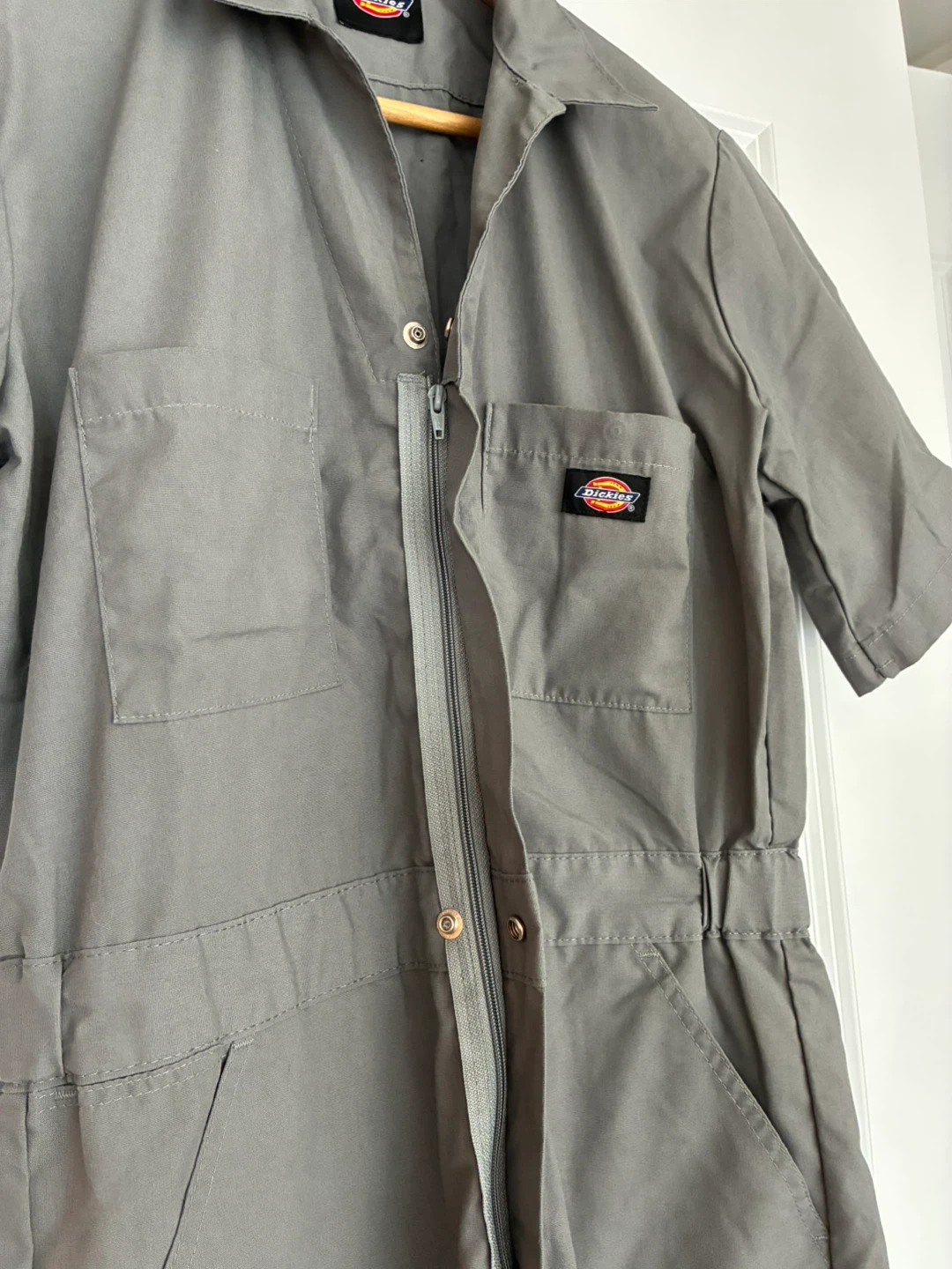Dickies Grey Short Sleeve Coverall - photo 4