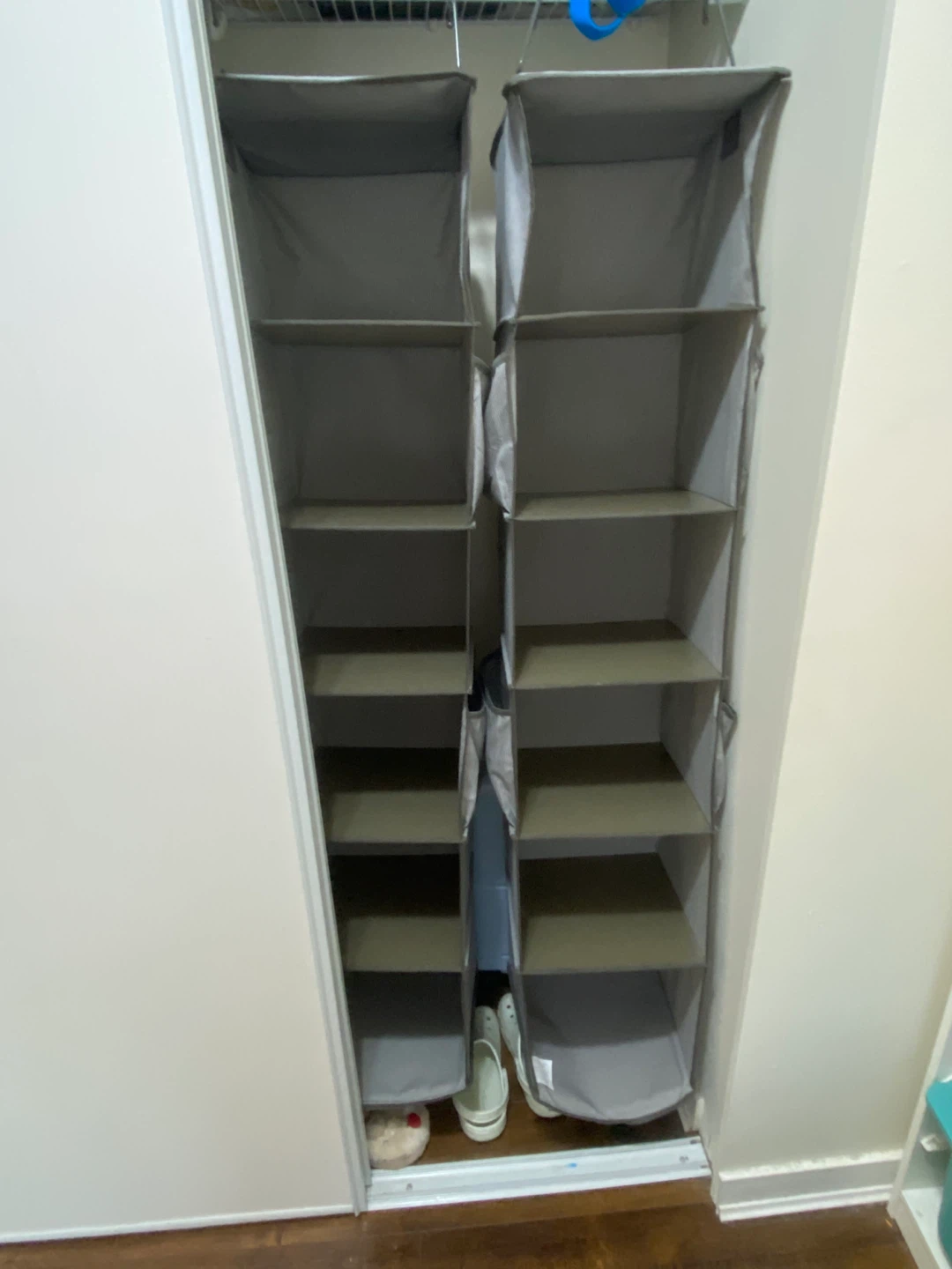 Hanging Closet Organizer - Grey - photo 2