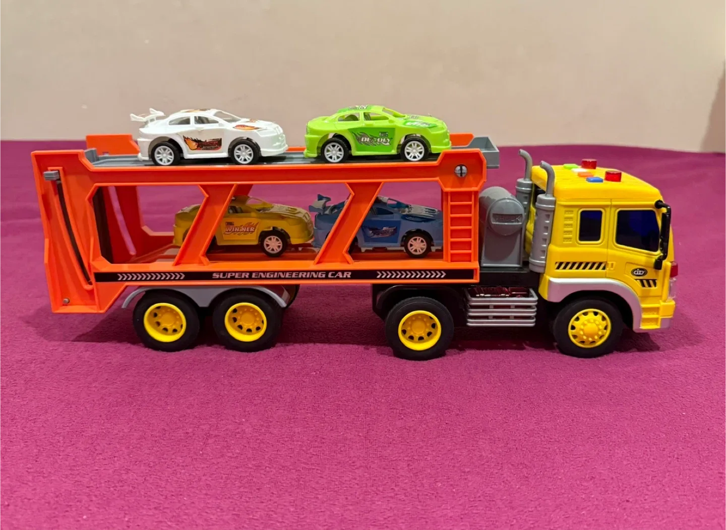 Kid’s Toys Powered Transporter Truck thumbnail