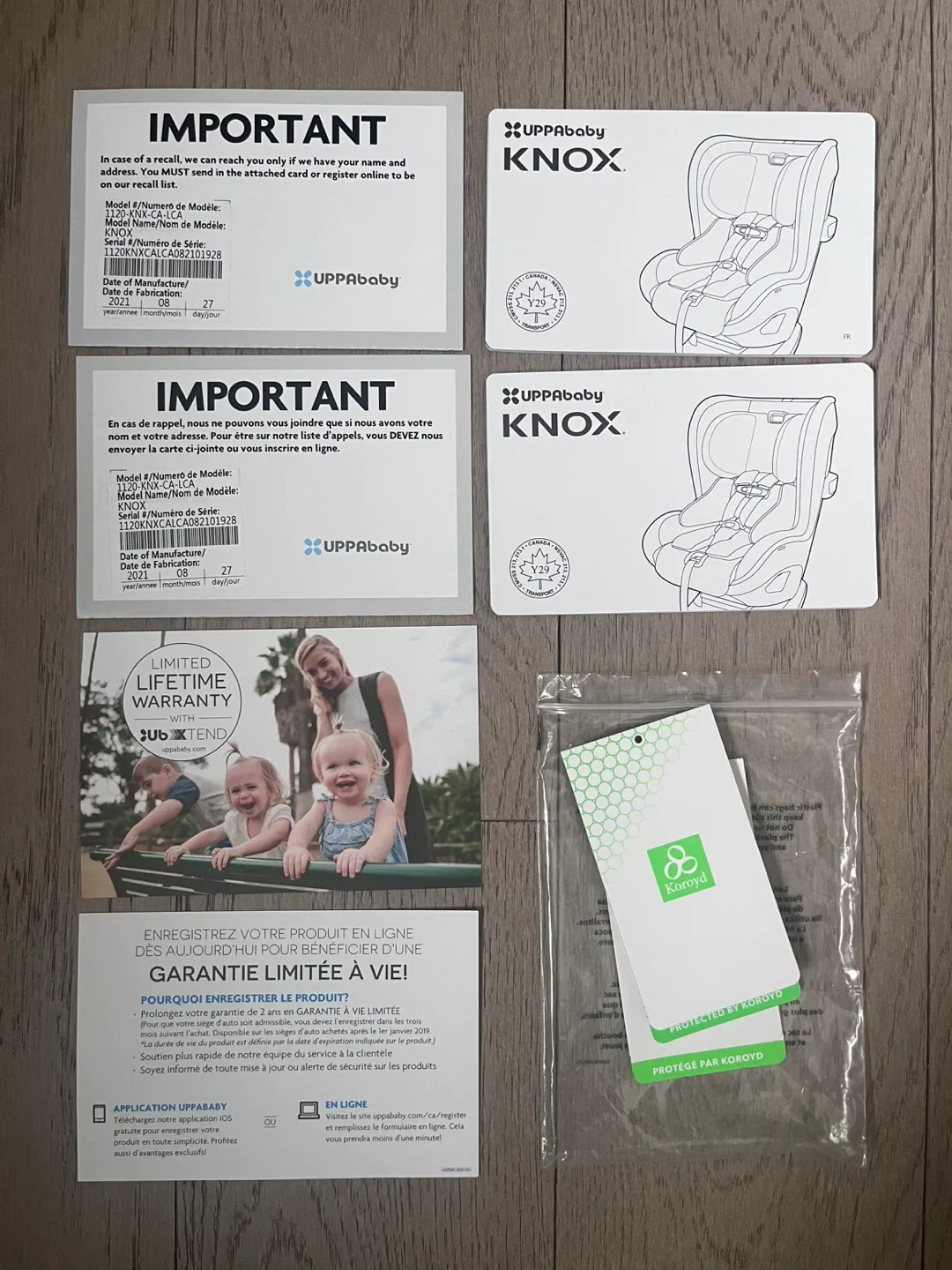 UPPAbaby Convertible Car Seat with all documentation - Lucca image indicator(8)