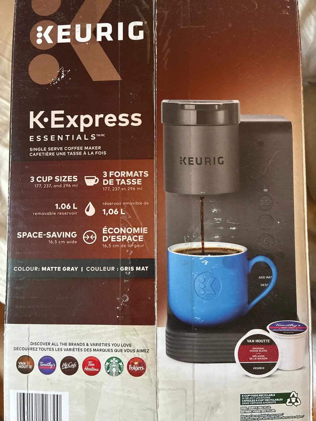 Keurig K-Express Essentials Single Serve Coffee Maker thumbnail