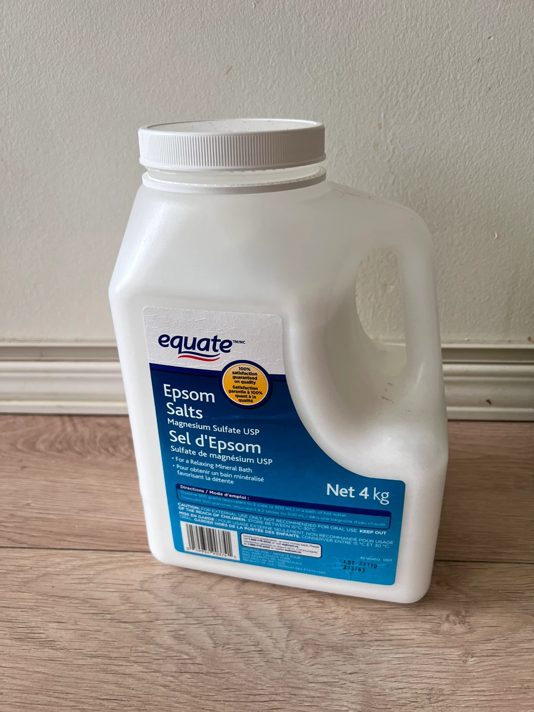 Equate Epsom Salts - 4 kg