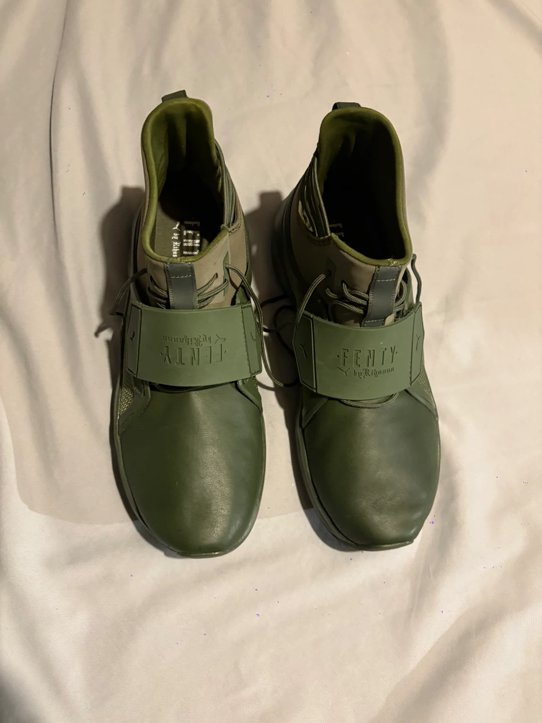 Puma Fenty by Rihanna Olive Green Shoes