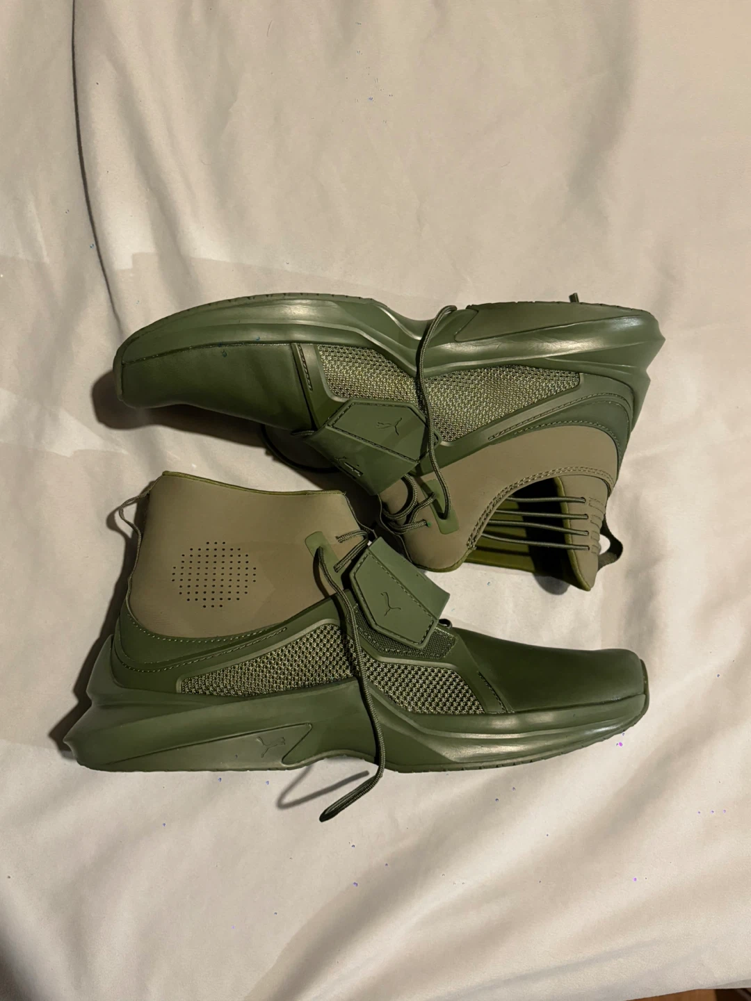 Puma Fenty by Rihanna Olive Green Shoes - photo 3