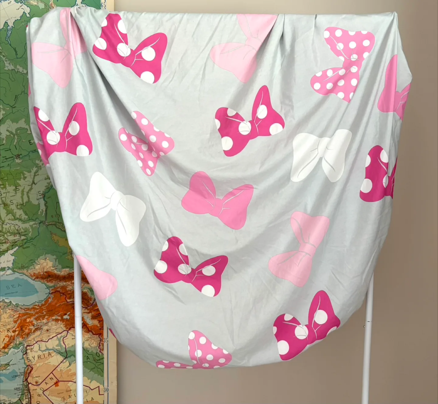 7 Pieces Full Size Minnie Mouse Pink Comforter Set image indicator(5)