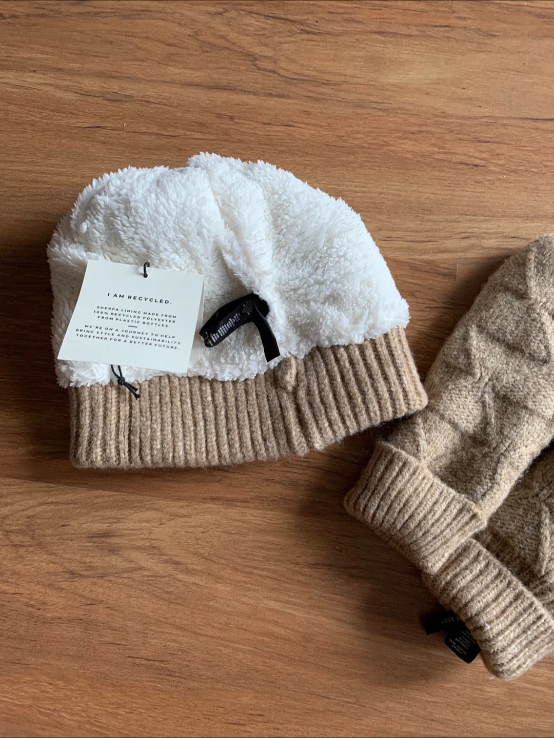 Adult LOVE & LORE Hat and Mitten Set image indicator(2)