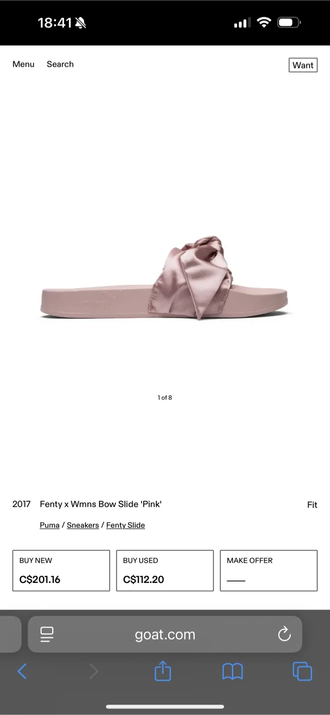 Puma Fenty Bow Slides - Pink image indicator(5)