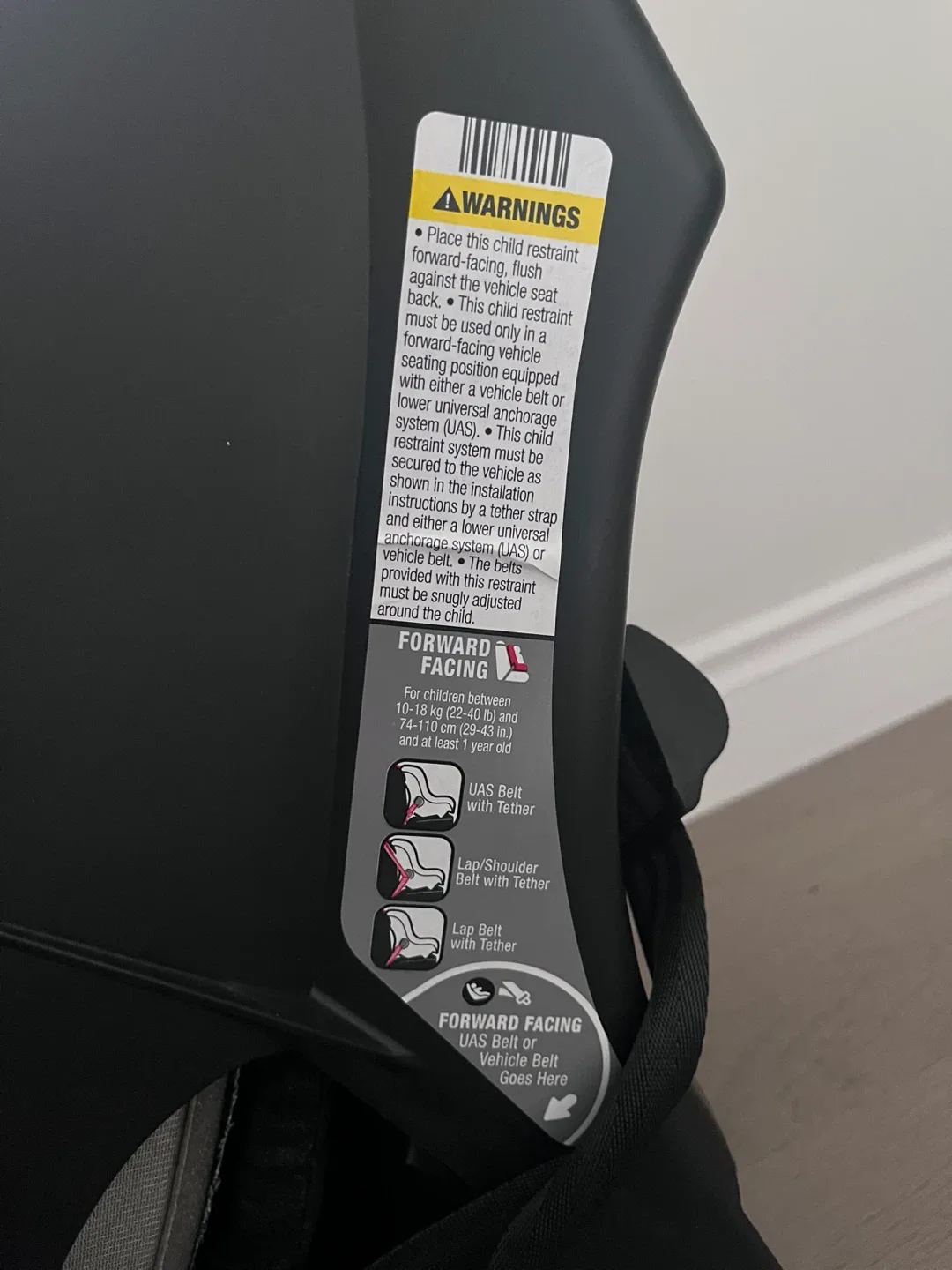 Cosco Scenera NEXT Car Seat - Air Travel 👍 image indicator(4)