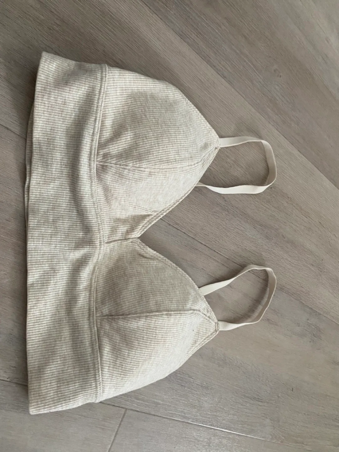 Striped Bralette Top size small thumbnail
